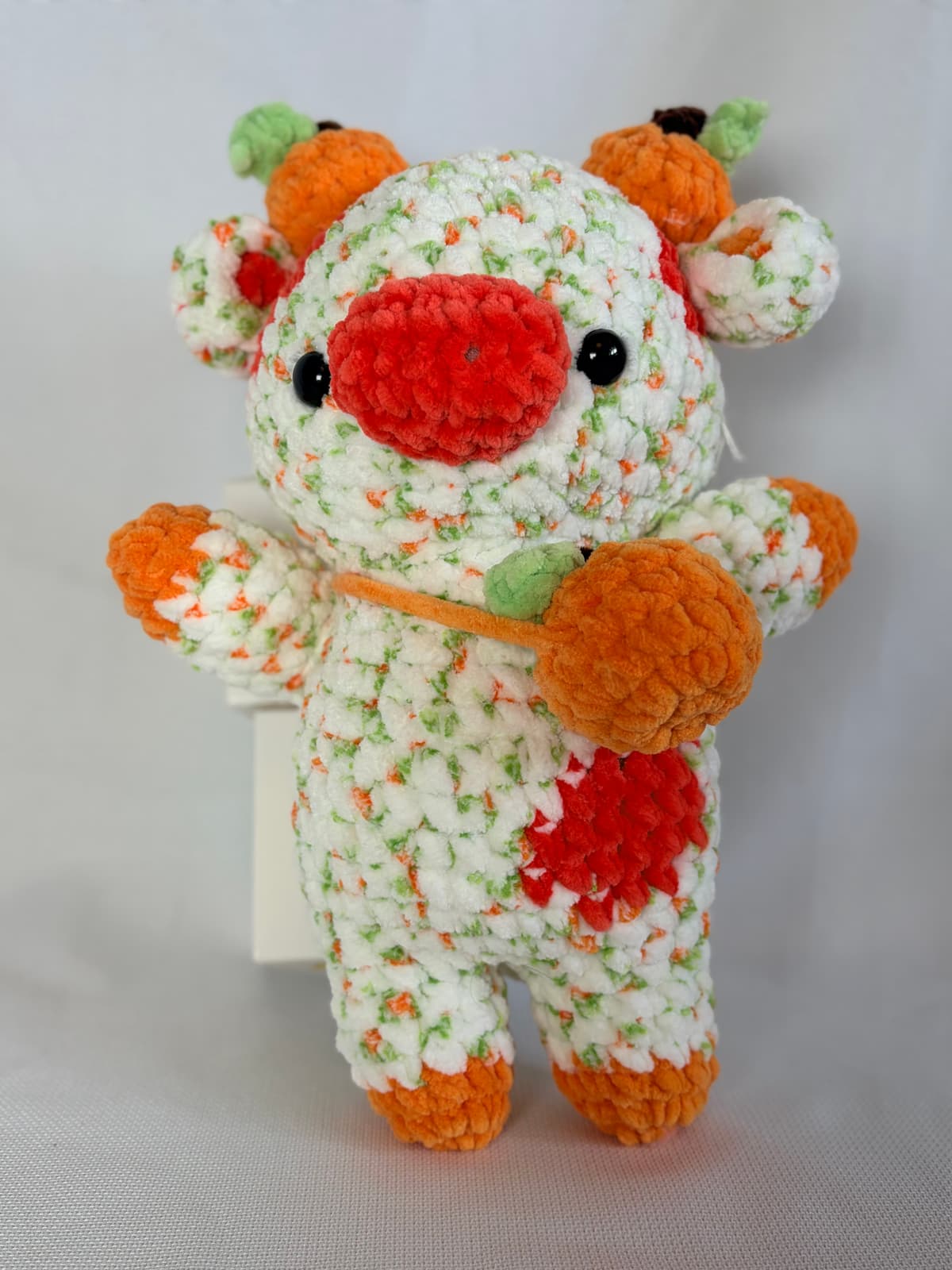 Orange cow